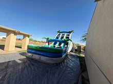 Load image into Gallery viewer, 18' Aloha Splash Center Climb Dual Lane Water Slide With Pool