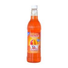 Load image into Gallery viewer, Extra Snow Cone Syrup &amp; Cones— Mango