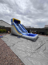 Load image into Gallery viewer, 14' MONSTER SPLASH INFLATABLE WATER SLIDE RENTAL
