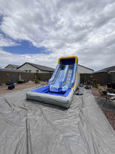 Load image into Gallery viewer, 14' MONSTER SPLASH INFLATABLE WATER SLIDE RENTAL
