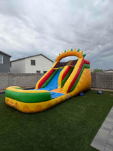 Load image into Gallery viewer, 14' SUNSHINE FALLS INFLATABLE WATER SLIDE RENTAL