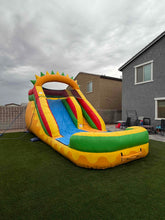 Load image into Gallery viewer, 14' SUNSHINE FALLS INFLATABLE WATER SLIDE RENTAL