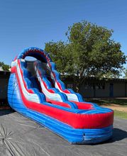 Load image into Gallery viewer, 16' LIBERTY FALLS INFLATABLE WATER SLIDE RENTAL- With inflated Pool