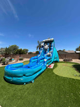 Load image into Gallery viewer, 20' Dolphin Water Slide Rental With Pool