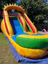 Load image into Gallery viewer, 14' SUNSHINE FALLS INFLATABLE WATER SLIDE RENTAL