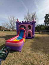Load image into Gallery viewer, Princess Combo  #1 with Single Lane Slide Wet/ Dry