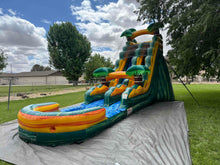 Load image into Gallery viewer, 20' Cali Palms  Water Slide Rental with Pool