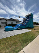 Load image into Gallery viewer, 20' Dolphin Water Slide Rental With Pool