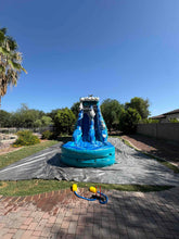 Load image into Gallery viewer, 20' Dolphin Water Slide Rental With Pool