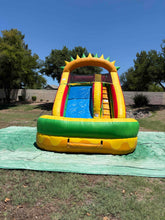 Load image into Gallery viewer, 14' SUNSHINE FALLS INFLATABLE WATER SLIDE RENTAL