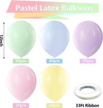 Load image into Gallery viewer, Pastel Balloon Variety Balloons