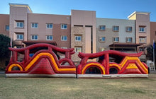 Load image into Gallery viewer, 62' SHADOW INFLATABLE OBSTACLE COURSE RENTAL- Dry Only