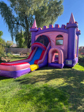 Load image into Gallery viewer, Princess Combo  #1 with Single Lane Slide Wet/ Dry