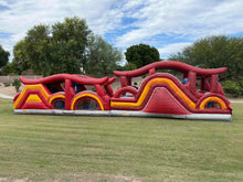 Load image into Gallery viewer, 62' SHADOW INFLATABLE OBSTACLE COURSE RENTAL- Dry Only