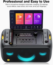Load image into Gallery viewer, Karaoke Machine - All in one Portable Party System