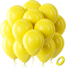 Load image into Gallery viewer, Yellow Party Balloons