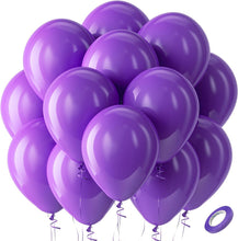 Load image into Gallery viewer, Purple Party Balloons