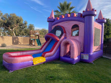 Load image into Gallery viewer, Princess Combo  #1 with Single Lane Slide Wet/ Dry