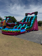Load image into Gallery viewer, ‼️NEW‼️ 20'  Gamer Dual Lane Center Climb  Water Slide Rental- With Pool