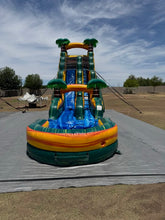 Load image into Gallery viewer, 20' Cali Palms  Water Slide Rental with Pool