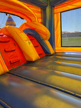 Load image into Gallery viewer, ARCTIC BOUNCE HOUSE DUAL LANE COMBO RENTAL WITH SLIDE  WET/DRY