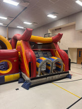 Load image into Gallery viewer, 30' SHADOW #1 INFLATABLE OBSTACLE COURSE RENTAL- Dry Only