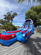 Load image into Gallery viewer, 16' LIBERTY FALLS INFLATABLE WATER SLIDE RENTAL- With inflated Pool