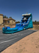 Load image into Gallery viewer, 16' Dolphin Water Slide Rental With Pool
