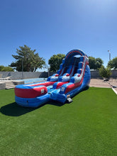 Load image into Gallery viewer, 16' LIBERTY FALLS INFLATABLE WATER SLIDE RENTAL- With inflated Pool