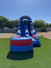 Load image into Gallery viewer, 16' LIBERTY FALLS INFLATABLE WATER SLIDE RENTAL- With inflated Pool