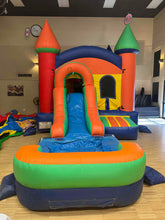 Load image into Gallery viewer, MINI CASTLE BOUNCE HOUSE COMBO RENTAL #1.  WET or DRY