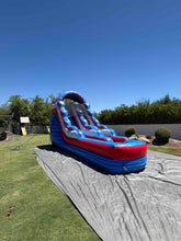 Load image into Gallery viewer, 16' LIBERTY FALLS INFLATABLE WATER SLIDE RENTAL- With inflated Pool