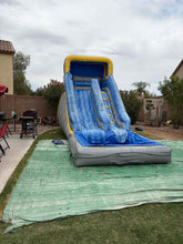 Load image into Gallery viewer, 14' MONSTER SPLASH INFLATABLE WATER SLIDE RENTAL