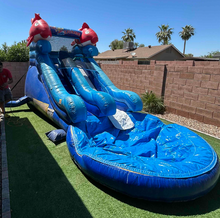 Load image into Gallery viewer, 8' LIL KAHUNA INFLATABLE WATER SLIDE RENTAL