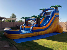 Load image into Gallery viewer, 16' Sunset Splash Single Lane Slide With Pool