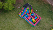 Load image into Gallery viewer, 40' 360 DEGREE INFLATABLE OBSTACLE COURSE RENTAL