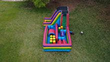 Load image into Gallery viewer, 40' 360 DEGREE INFLATABLE OBSTACLE COURSE RENTAL