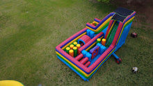 Load image into Gallery viewer, 40' 360 DEGREE INFLATABLE OBSTACLE COURSE RENTAL