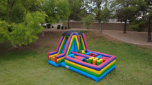 Load image into Gallery viewer, 40' 360 DEGREE INFLATABLE OBSTACLE COURSE RENTAL