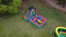 Load image into Gallery viewer, 40' 360 DEGREE INFLATABLE OBSTACLE COURSE RENTAL
