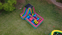 Load image into Gallery viewer, 40' 360 DEGREE INFLATABLE OBSTACLE COURSE RENTAL