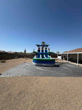 Load image into Gallery viewer, 18' Aloha Splash Center Climb Dual Lane Water Slide With Pool