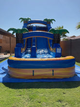 Load image into Gallery viewer, 16' Sunset Splash Single Lane Slide With Pool
