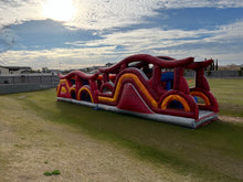 Load image into Gallery viewer, 62' SHADOW INFLATABLE OBSTACLE COURSE RENTAL- Dry Only