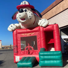 Load image into Gallery viewer, Fire Dalmatian Bounce house Combo