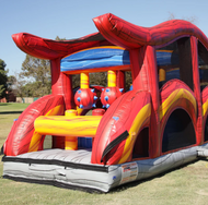 30' SHADOW #6 INFLATABLE OBSTACLE COURSE RENTAL- Dry Only