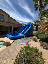 Load image into Gallery viewer, 14' DOLPHIN SPLASH INFLATABLE WATER SLIDE RENTAL