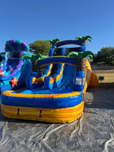 Load image into Gallery viewer, 16' Sunset Splash Single Lane Slide With Pool
