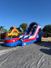 Load image into Gallery viewer, 16' LIBERTY FALLS INFLATABLE WATER SLIDE RENTAL- With inflated Pool