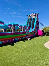 Load image into Gallery viewer, 27' Tiki Splash Dual lane Water and Slip n slide